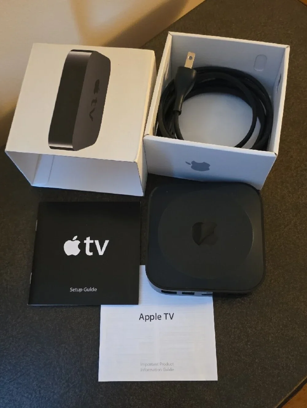 Apple TV Streaming Box - Black